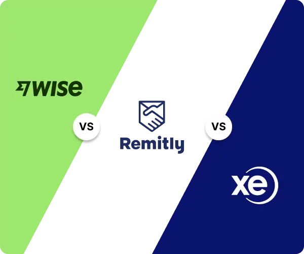 Wise vs Remitly vs XE Money - Comparison