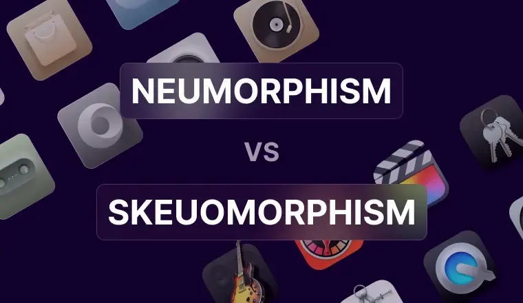 Neumorphism vs. Skeuomorphism - The Battle of Design Styles